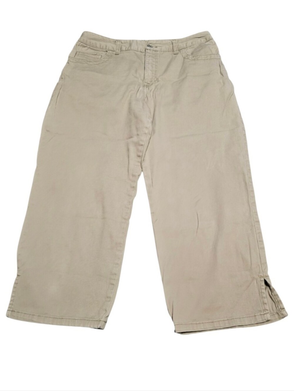 Women's Cherokee Khaki Capris